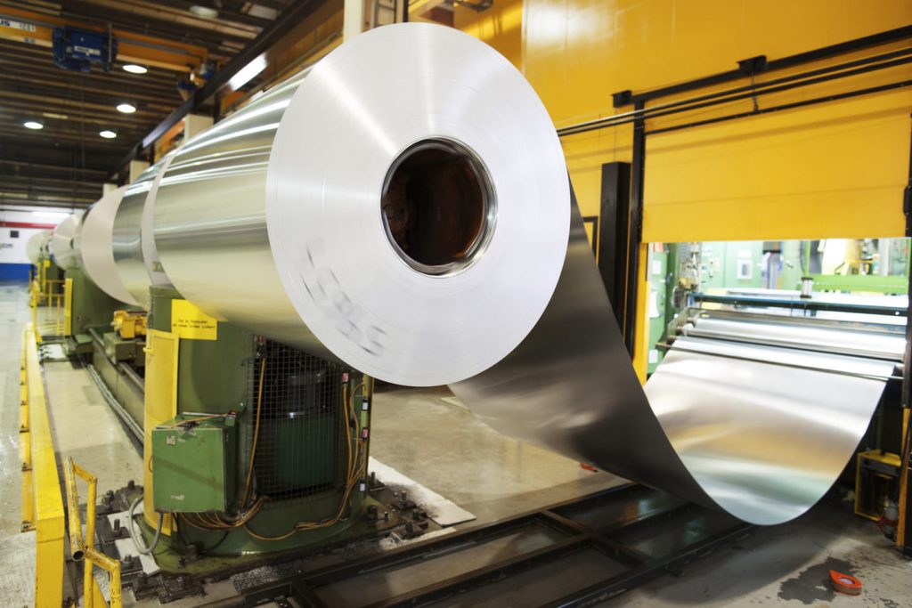 Rollo de aluminio
