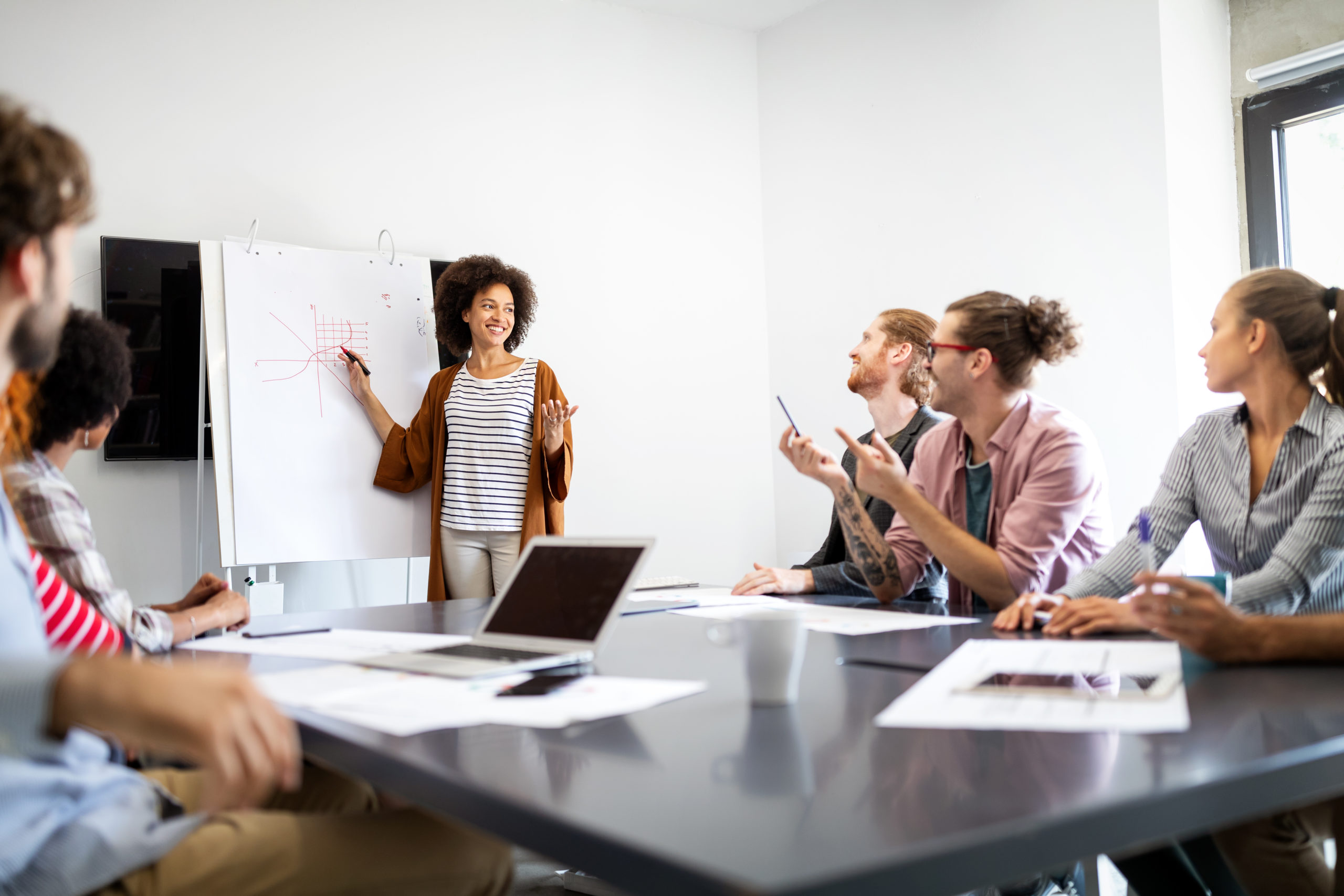 Business meeting and teamwork by business people
