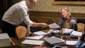 Reunión de asesoría laboral para explicar la retribución flexible y sus ventajas fiscales.