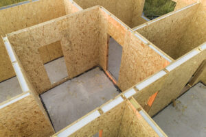 estructura con paneles SIP